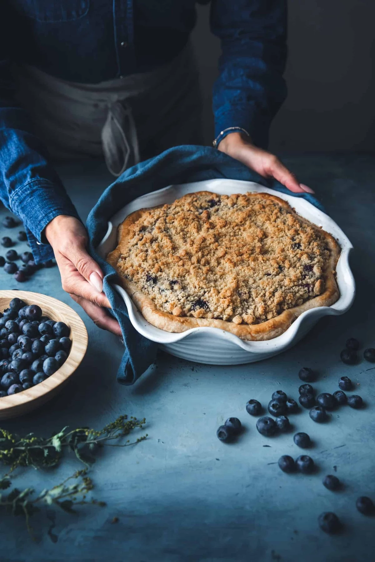 Anstatt in der Muffinform kann man auch eine andere Backform verwenden