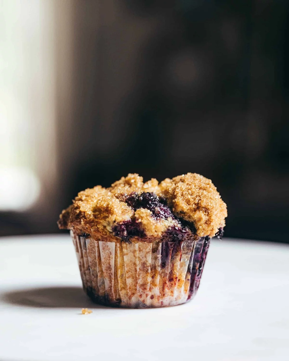 ein leckerer Blaubeermuffin für zwischendurch