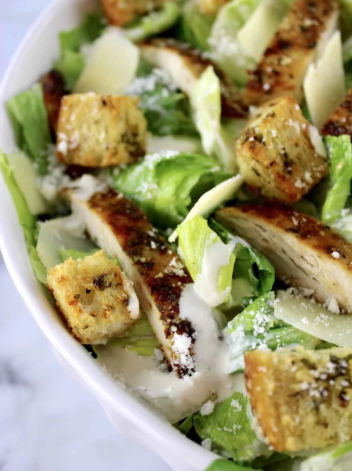Croutons sind wichtige Zutat im Caesar Salad
