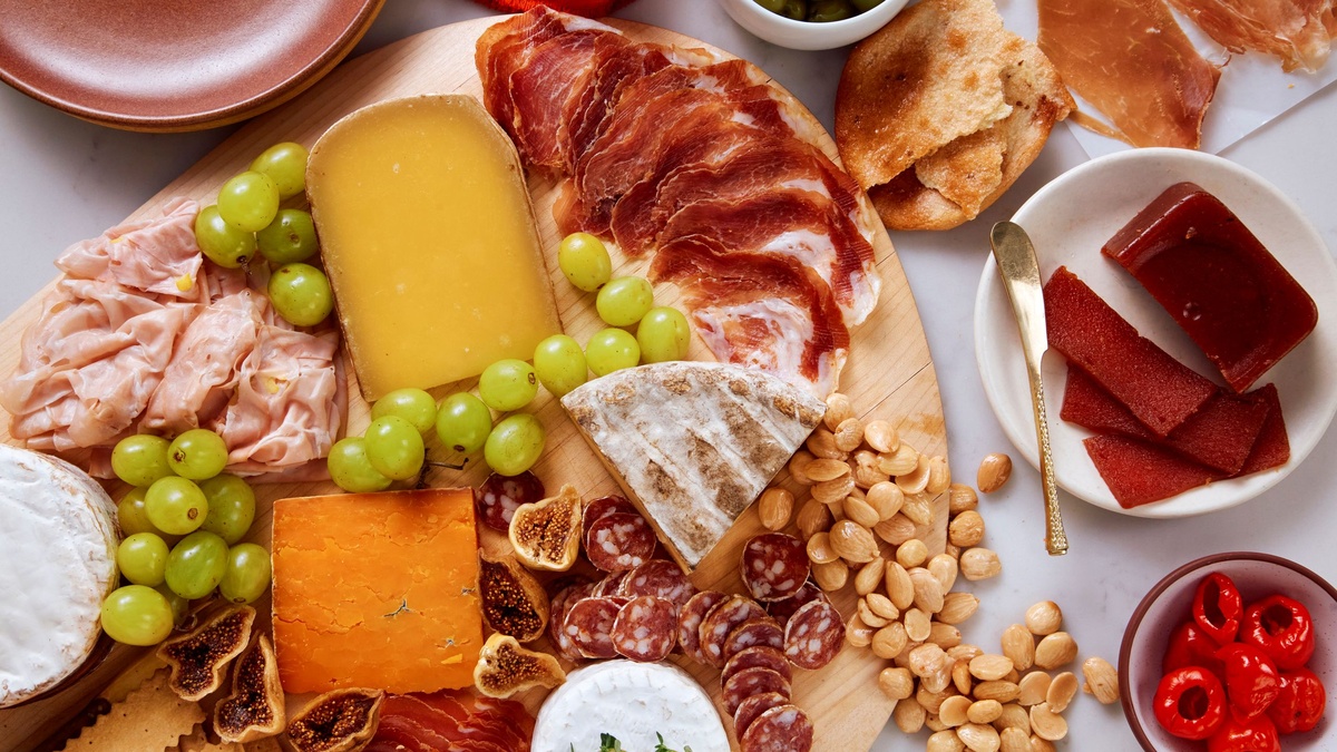 die Vorbereitung auf die Käse Party ist beendet