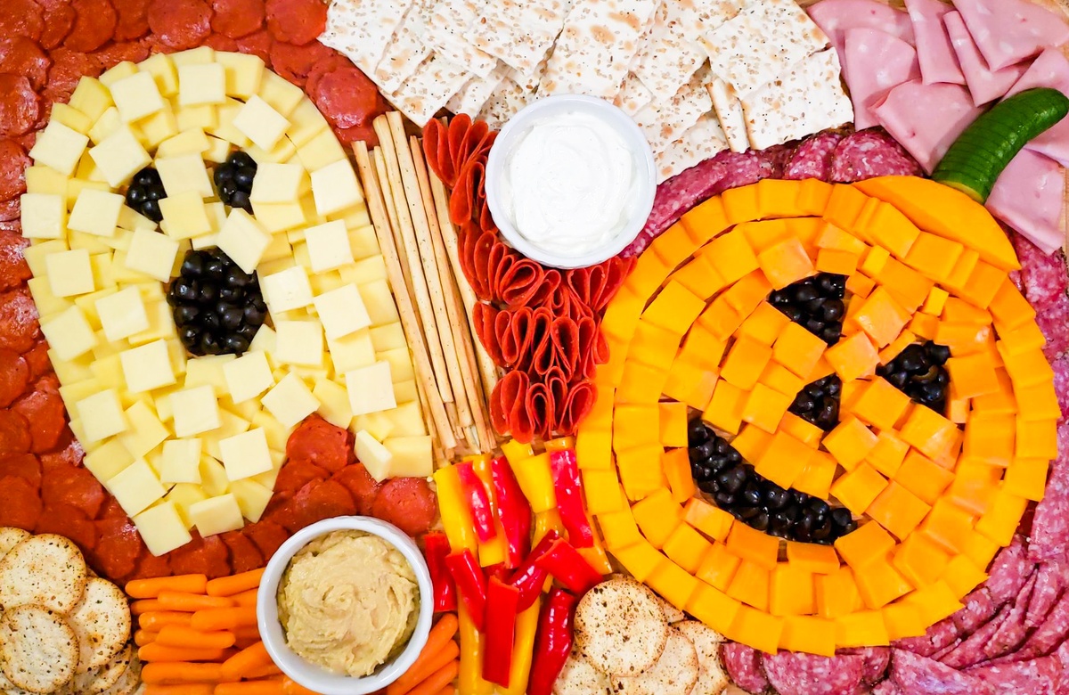 ein lustiges Arrangement für die Käse Party