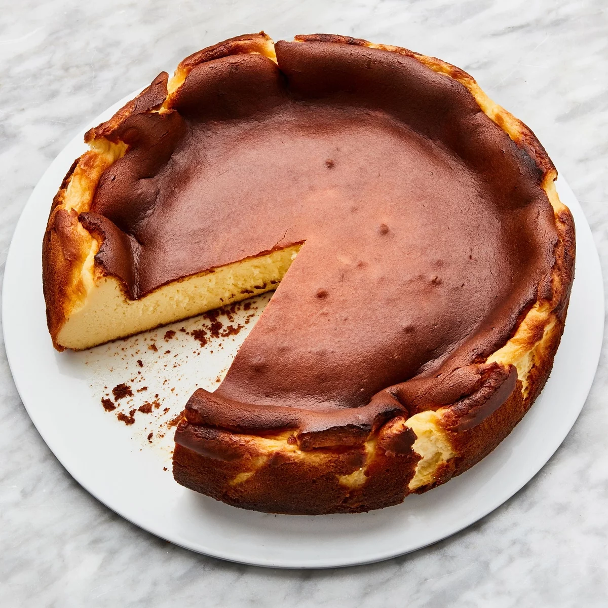 klassischer Käsekuchen als Dessert zu jedem festlichen Anlass