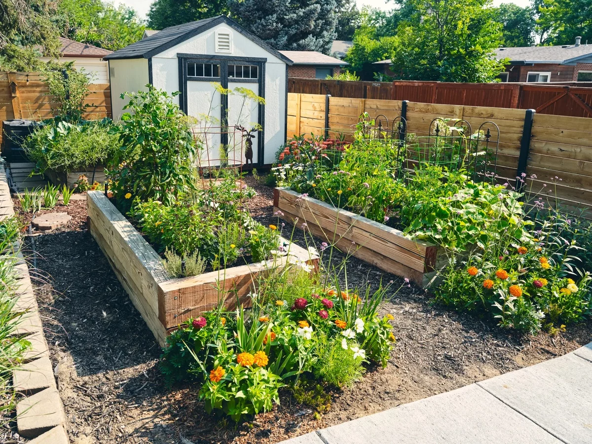 Hochbeete für den Anbau von Gemüsepflanzen - praktische Lösung