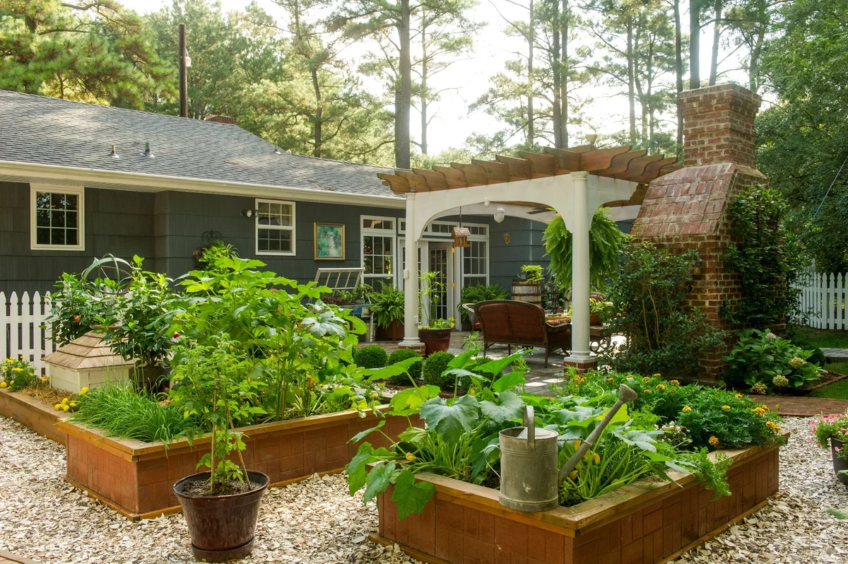Hochbeete sind eine praktische Lösung für Anbau von Gemüsepflanzen