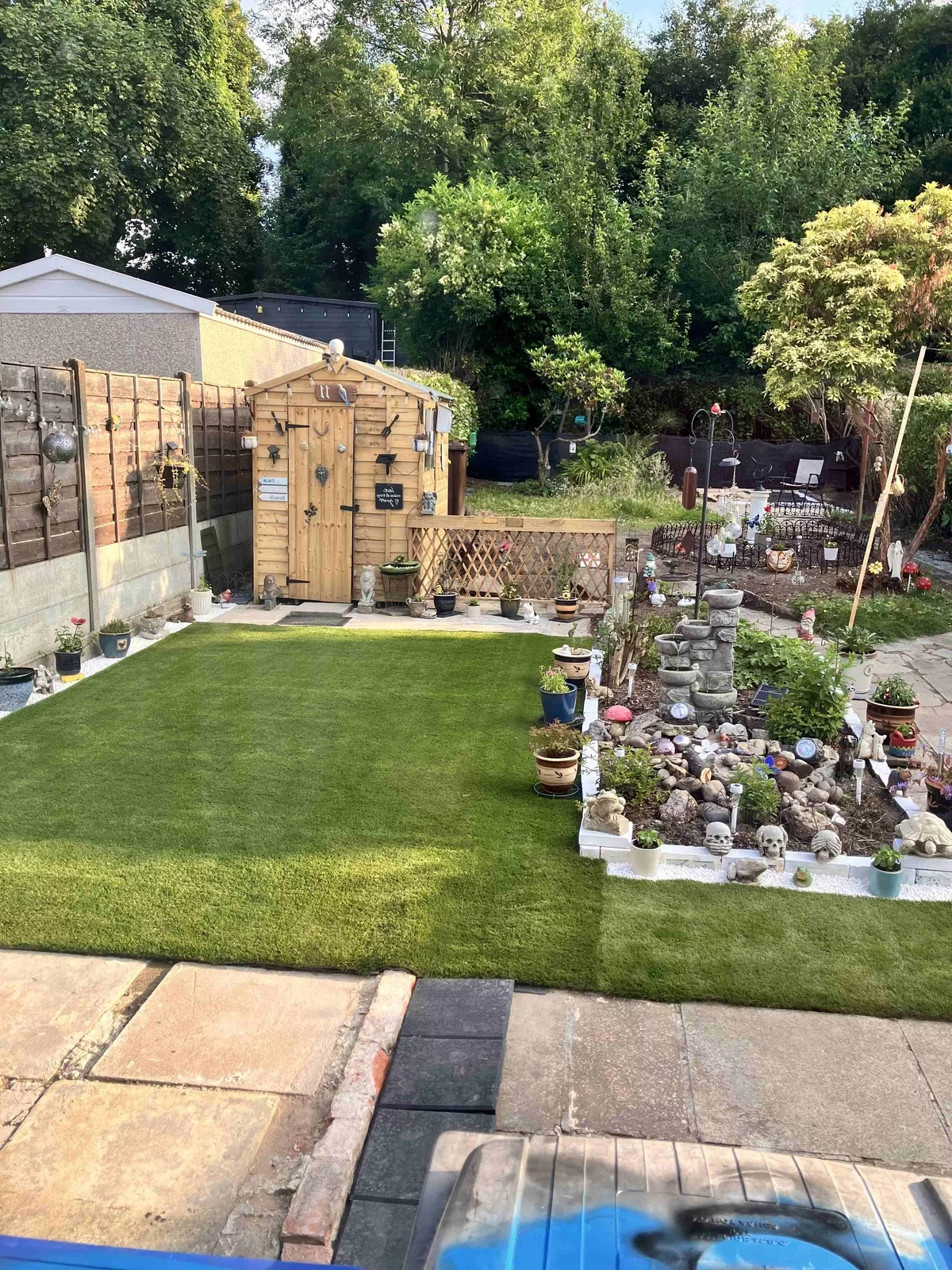 Gartenideen Kinder - kreative Gestaltung von zwei Zonen im Außenbereich 