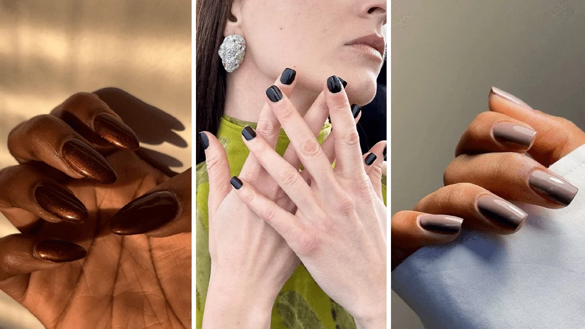 stilvolle Ideen für Maniküre in verschiedenen Farben