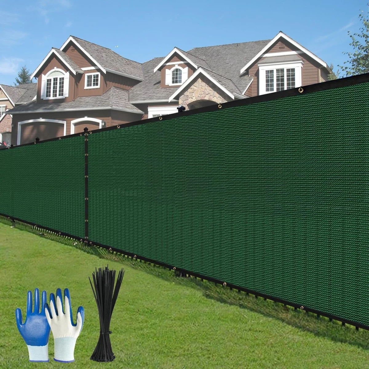 moderner Gartenzaun aus Outdoor-Paravents bilden - Sichtschutz Garten