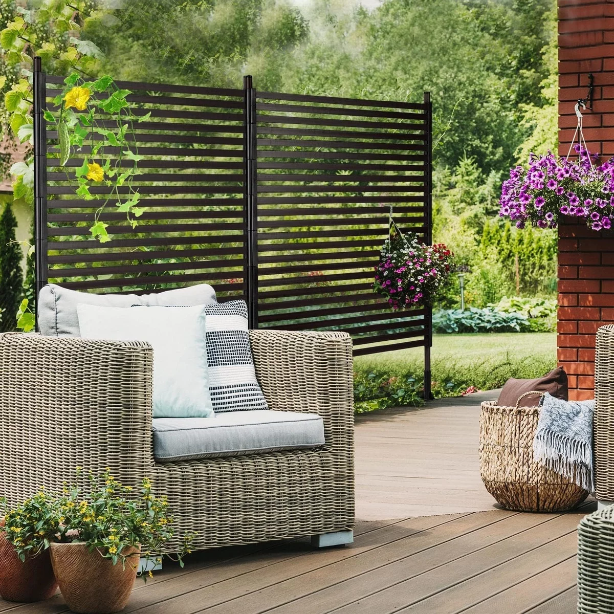 moderne Paravents schützen Ihre Privatsphäre draußen