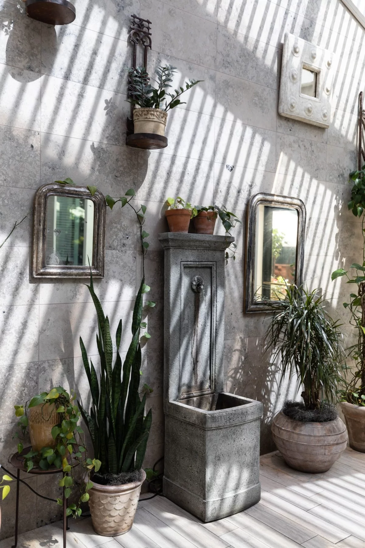 Wanddeko im Shabby Sz´til für draußen 