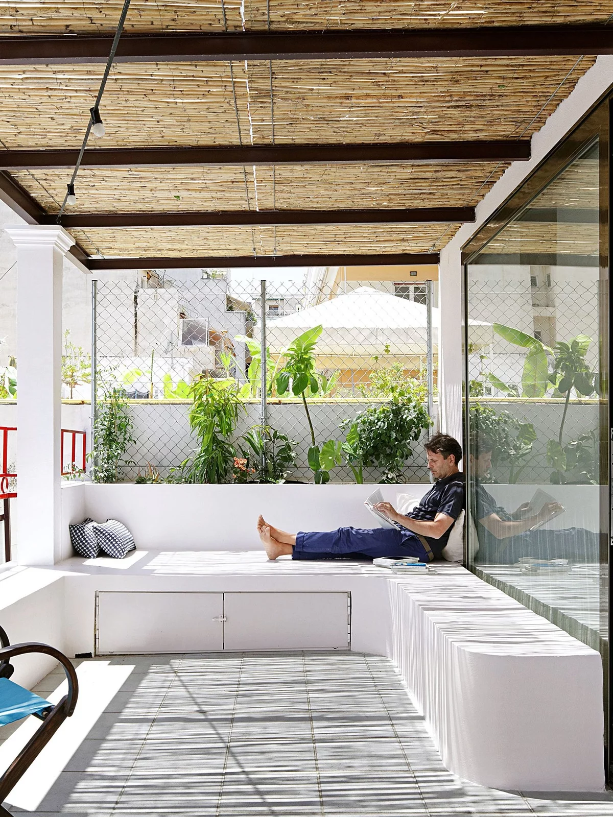 die gut gestaltete Terrasse ist Ihre Relax-Zone