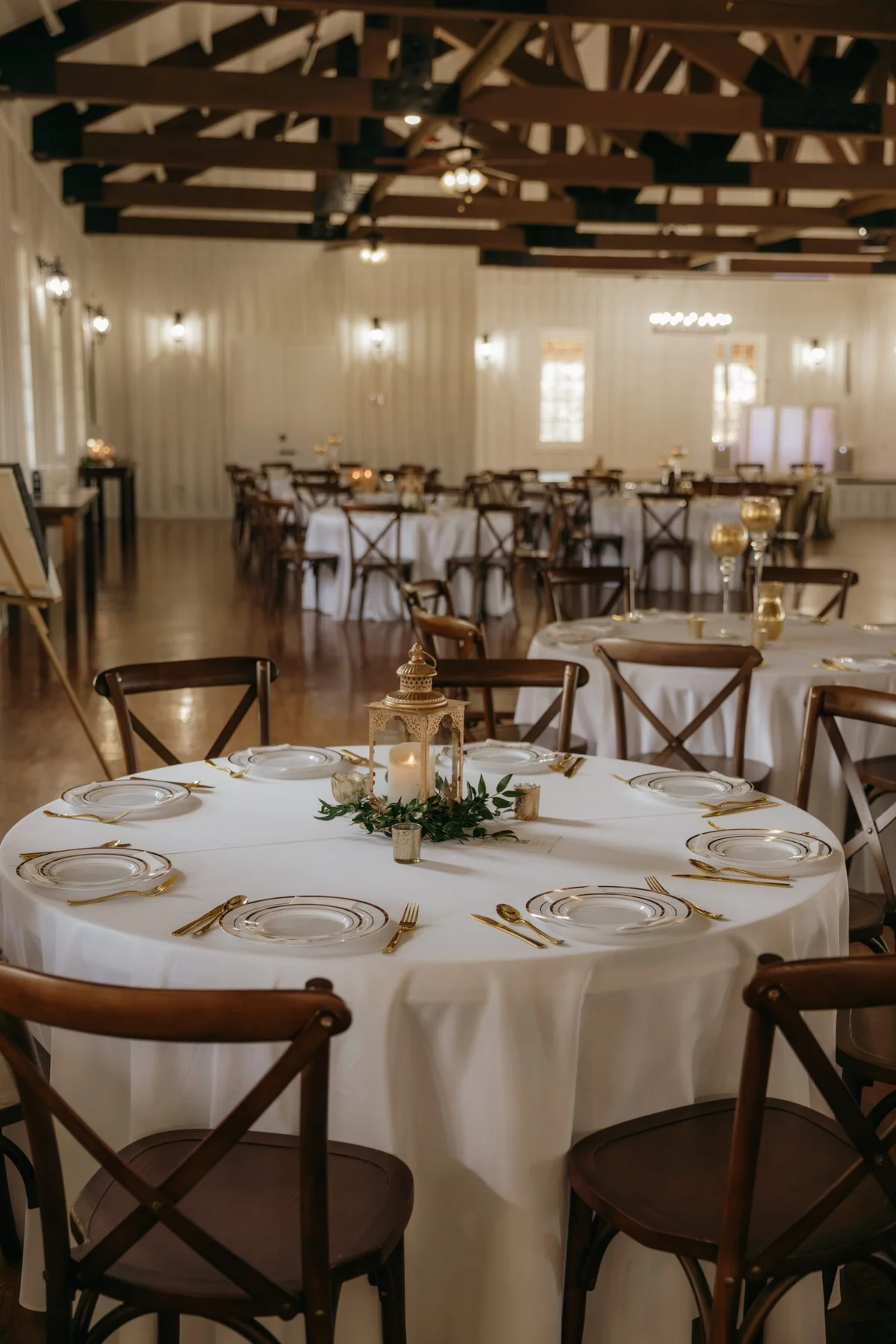 klassische Hochzeit Gedecke mit viel Eleganz gemacht