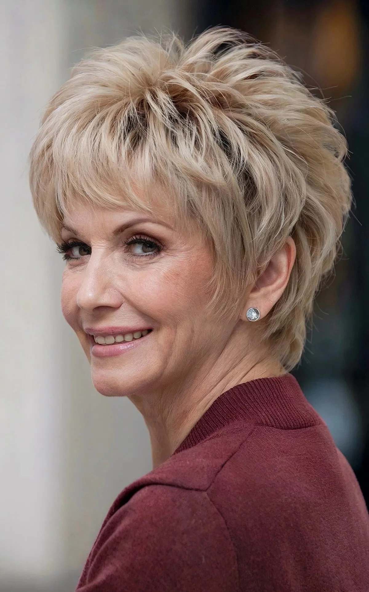 woman short haircuts_39Schauspielerin mit kurzer Frisur 