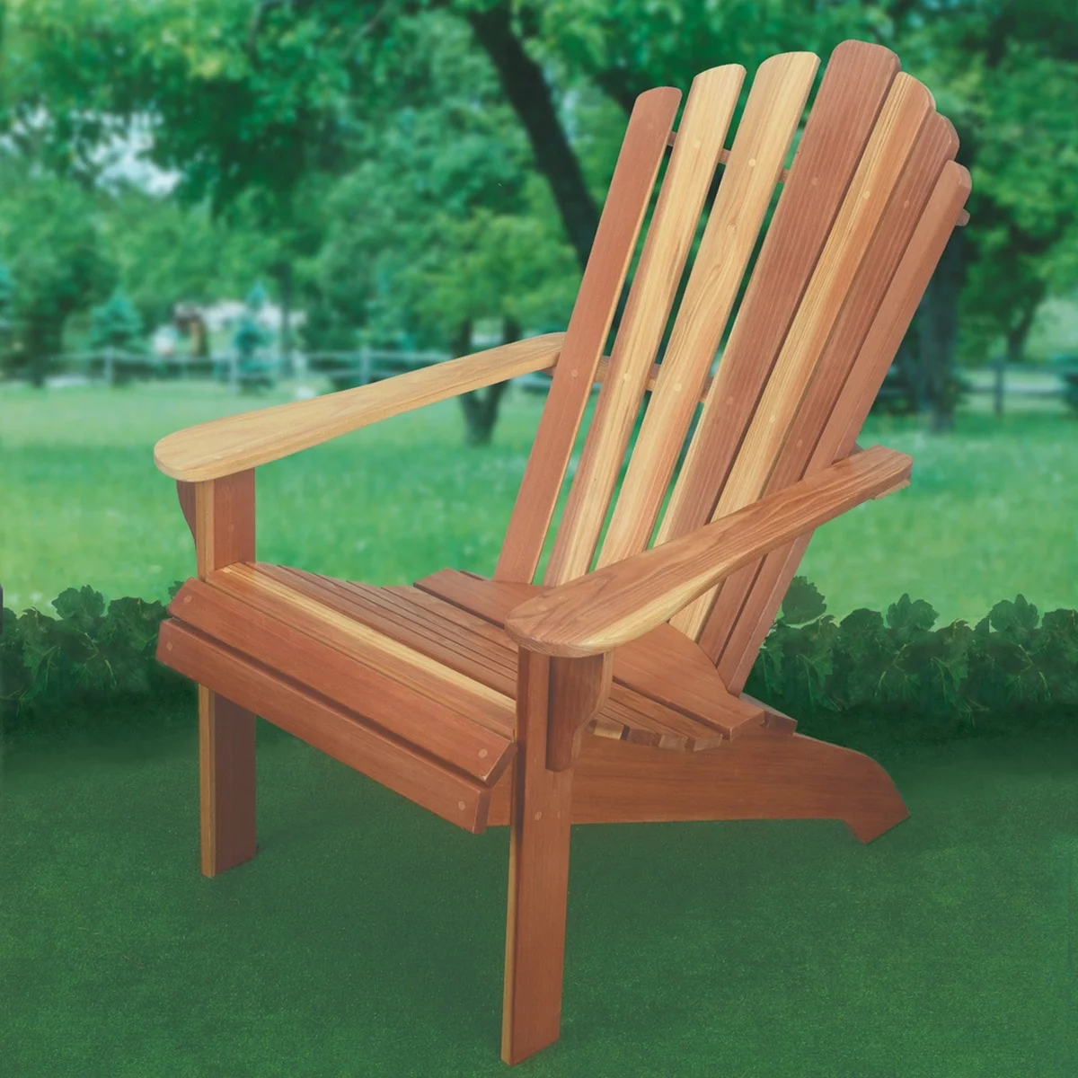 bequemer Holzstuhl Garten - Sitzkomfort im Freien 