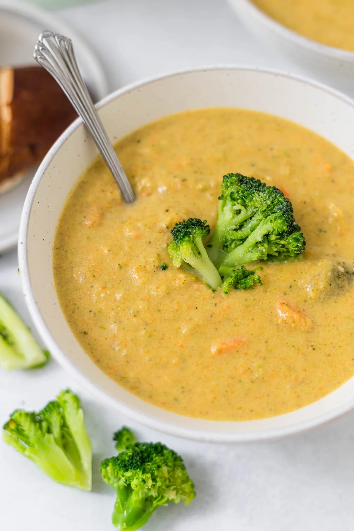 appetitliche Käsesuppe mit Brokkoli - feinster Geschmack 