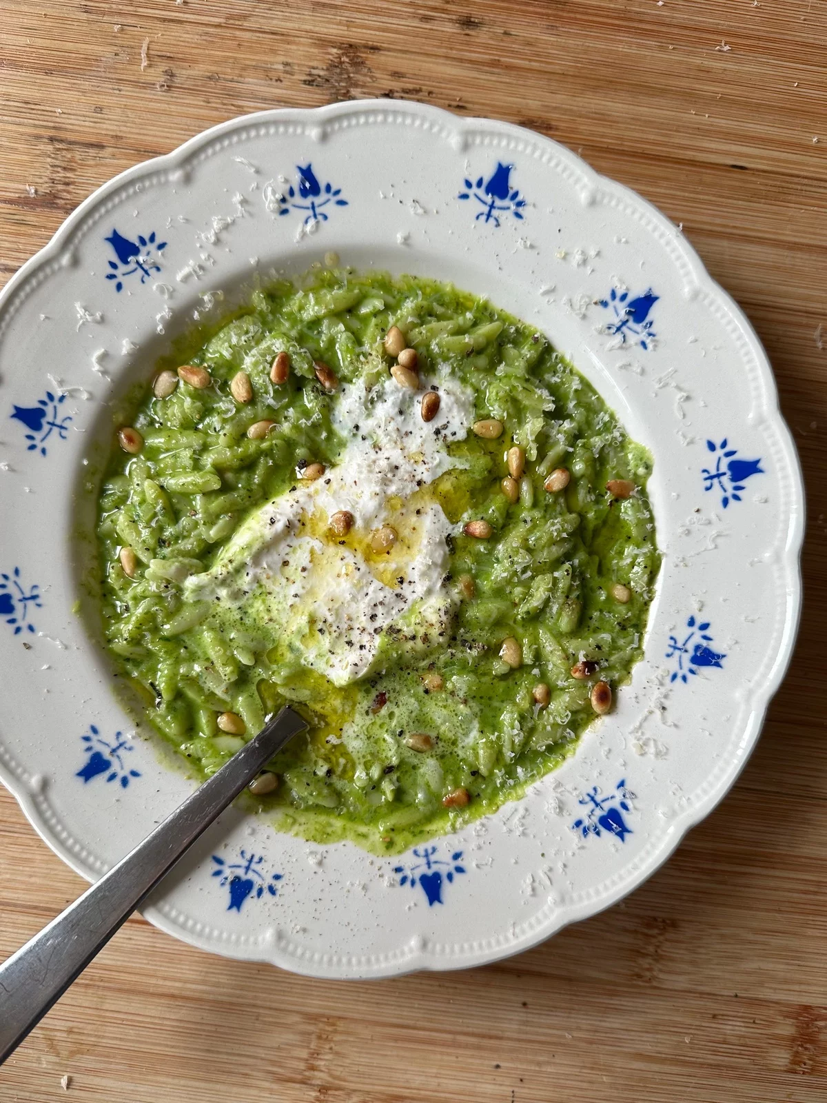 Bärlauch Suppe mit Kichererbsen - Bärlauch Rezepte 