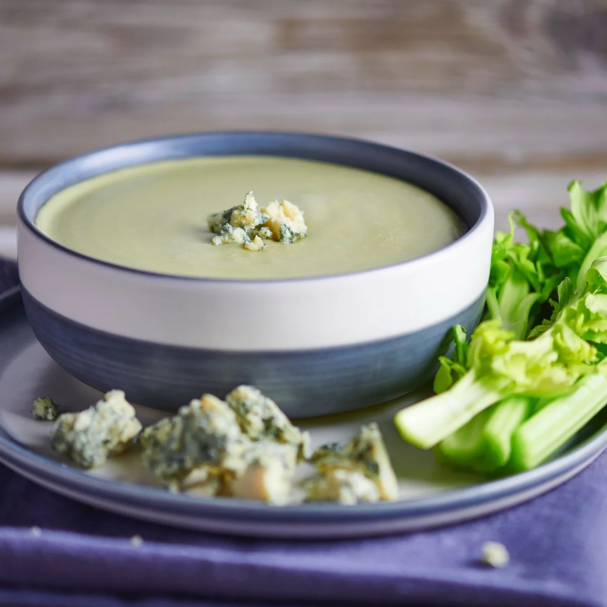  Bärlauchsuppe mit Brokkoli zubereitet 