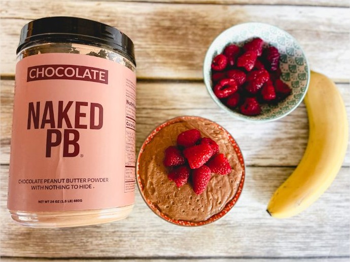 Bio-Produkt mit Schokoladen-Geschmack