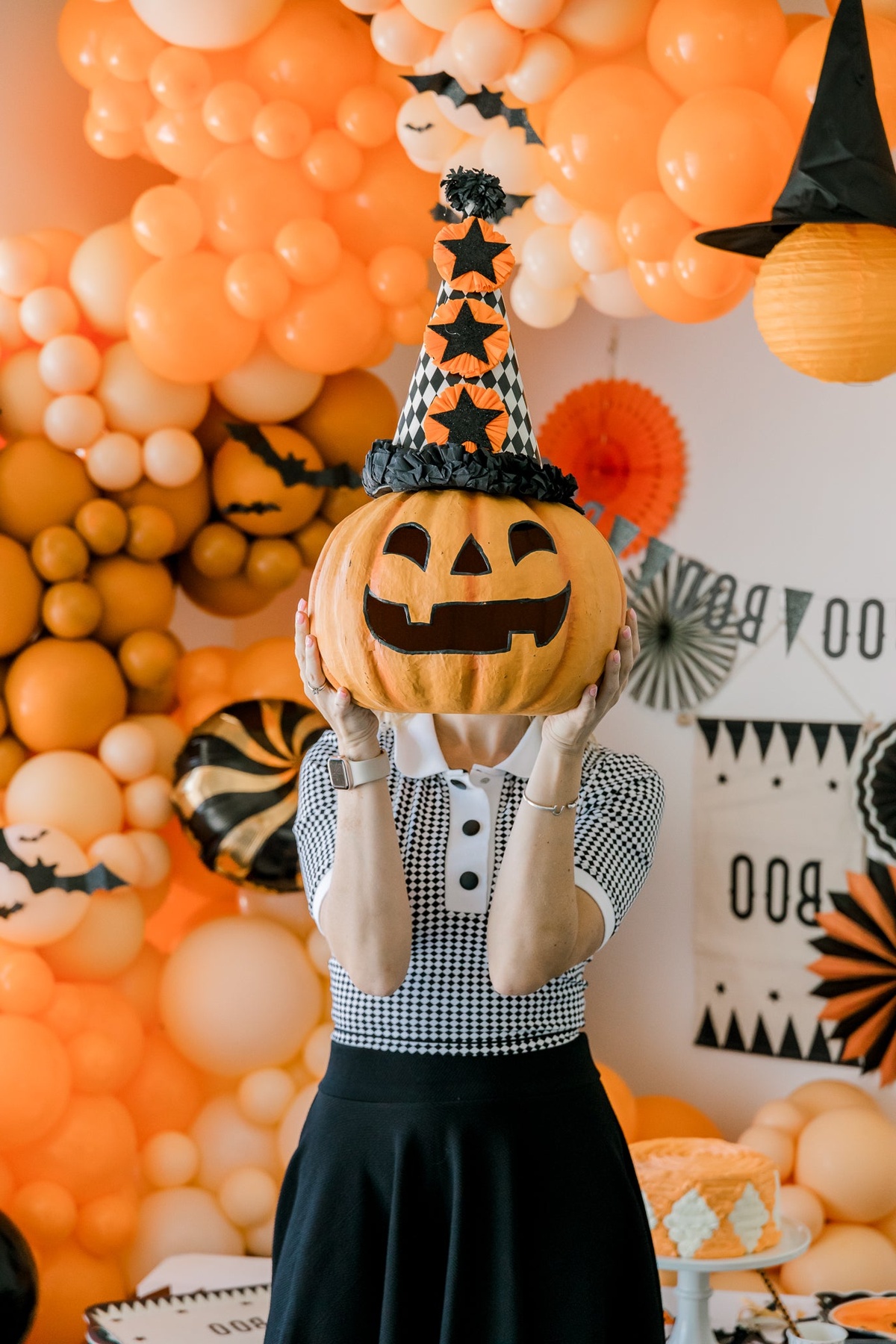 lustige Halloween Deko für drinnen