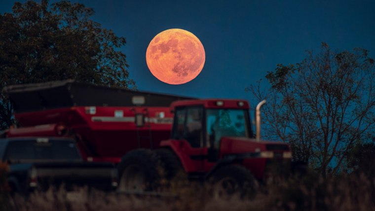 Supermond im Oktober ist Erntemond