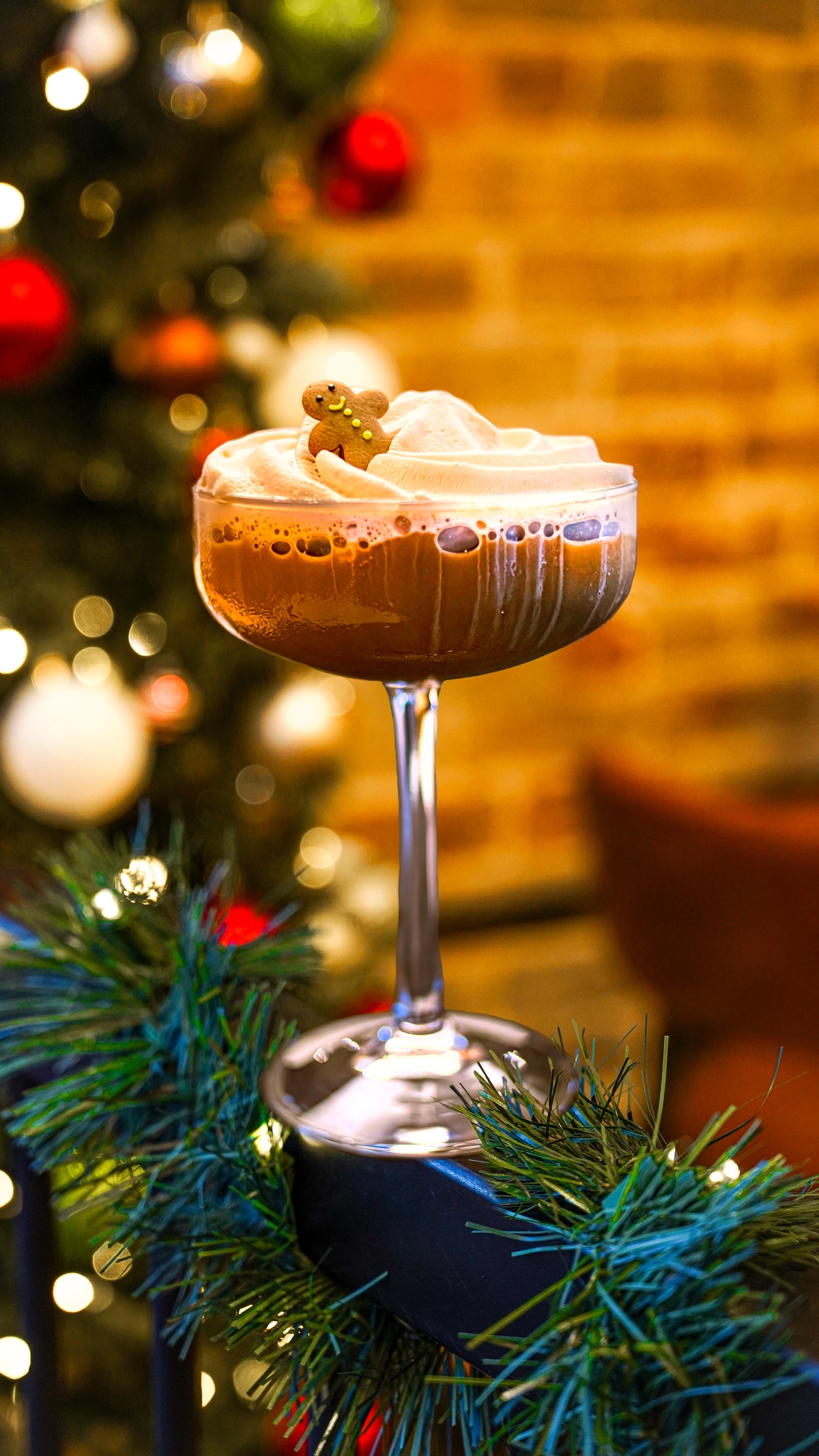 Whisky.Coffee- Cocktails weihnachtlich garniert