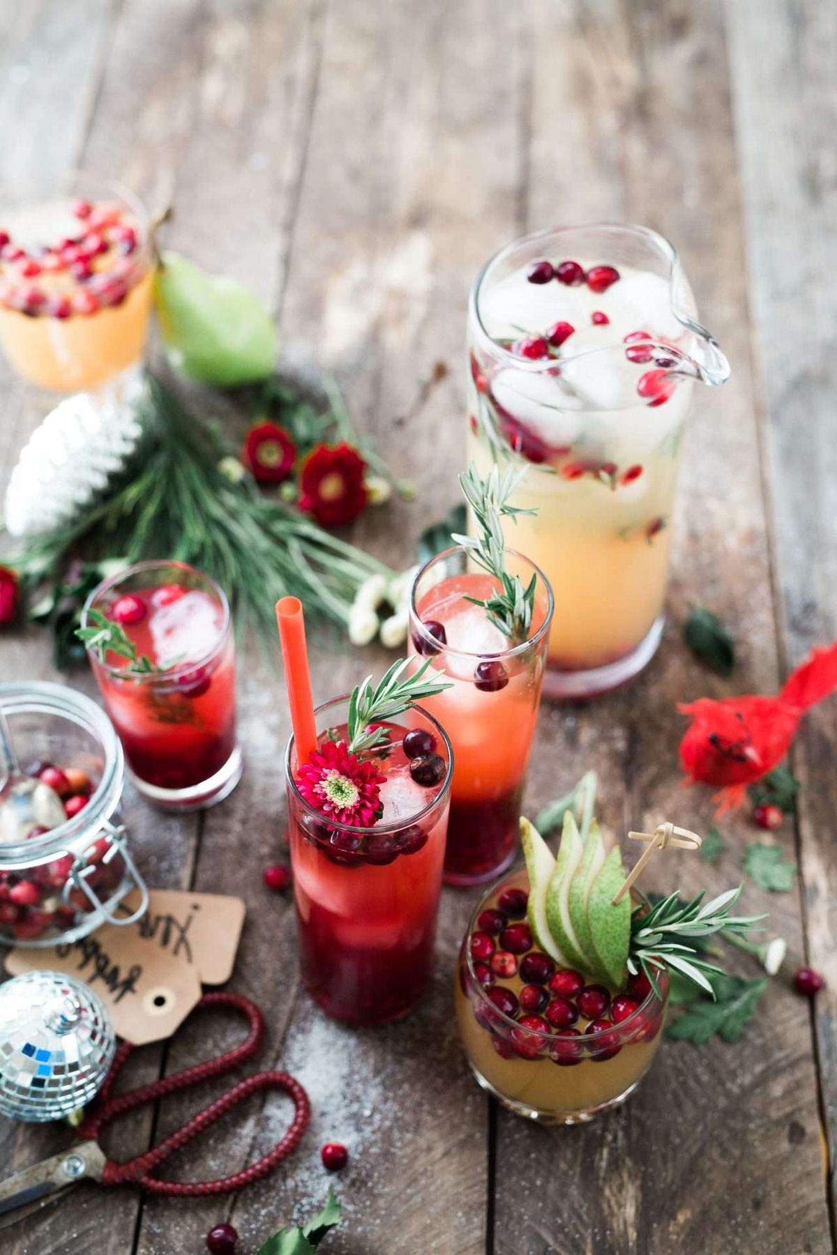 fruchtige Weihnachtscocktails sind gefragt