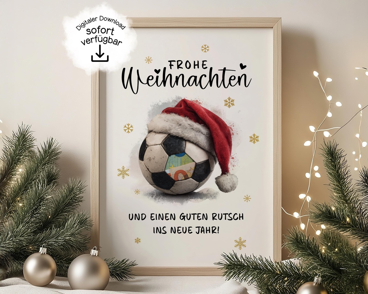 Sportlern und Sportfans frohe Weihnachten wünschen 