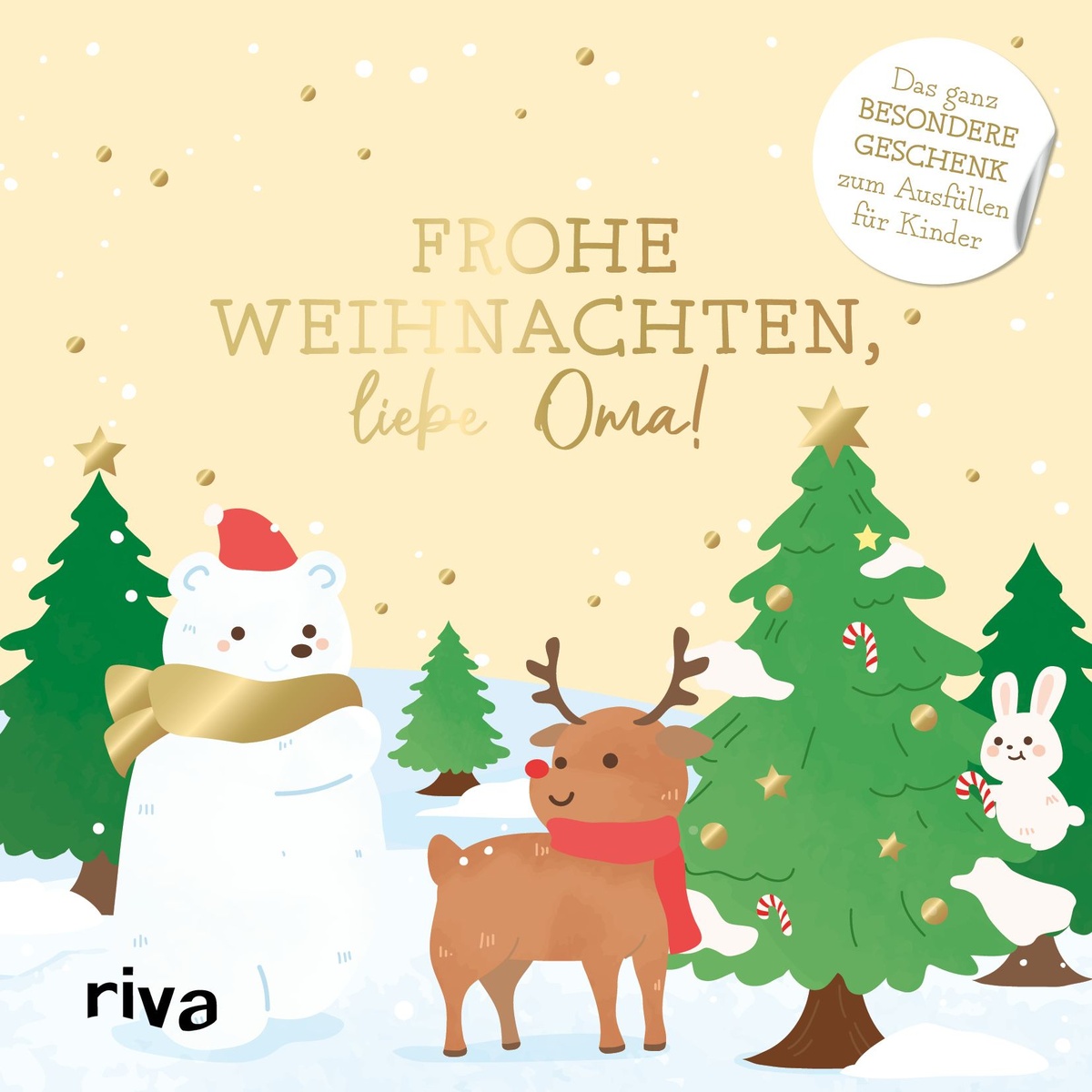 eine Weihnachtskarte für die Oma
