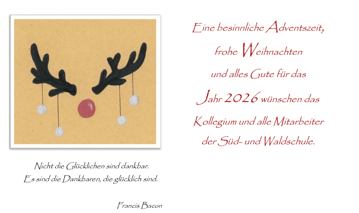 persönliche Weihnachtskarte an bestimmte Person(en) schicken