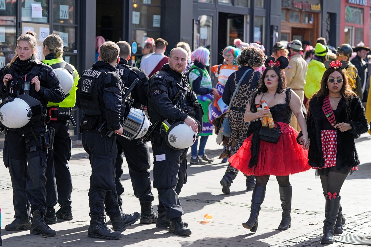 Polizei ist auch beim Fasching 2026