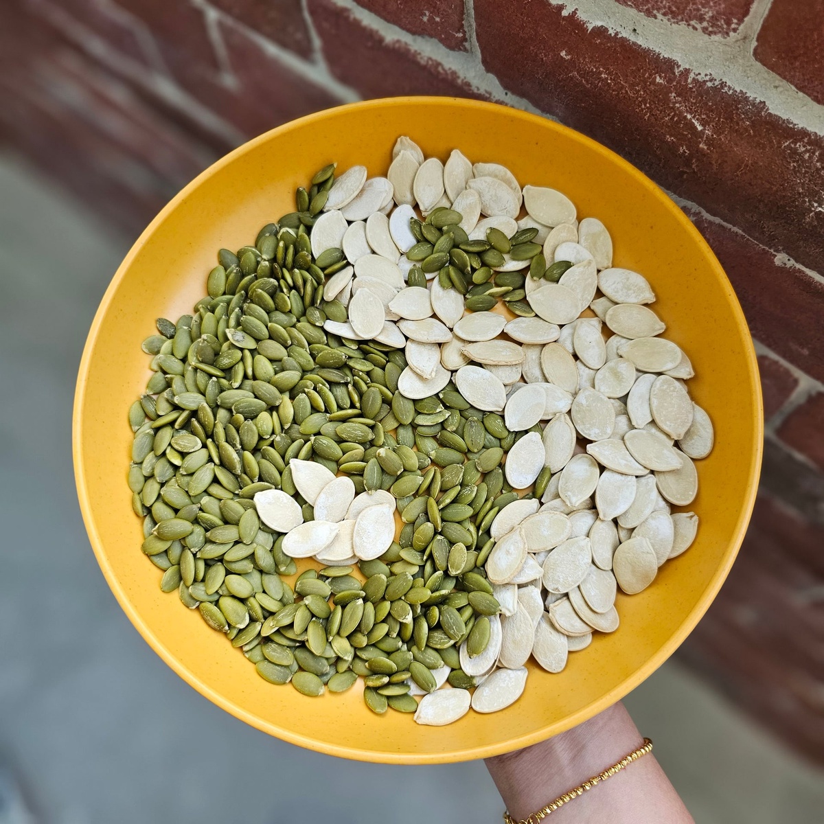 Kürbiskerne gern essen und gesund sein 
