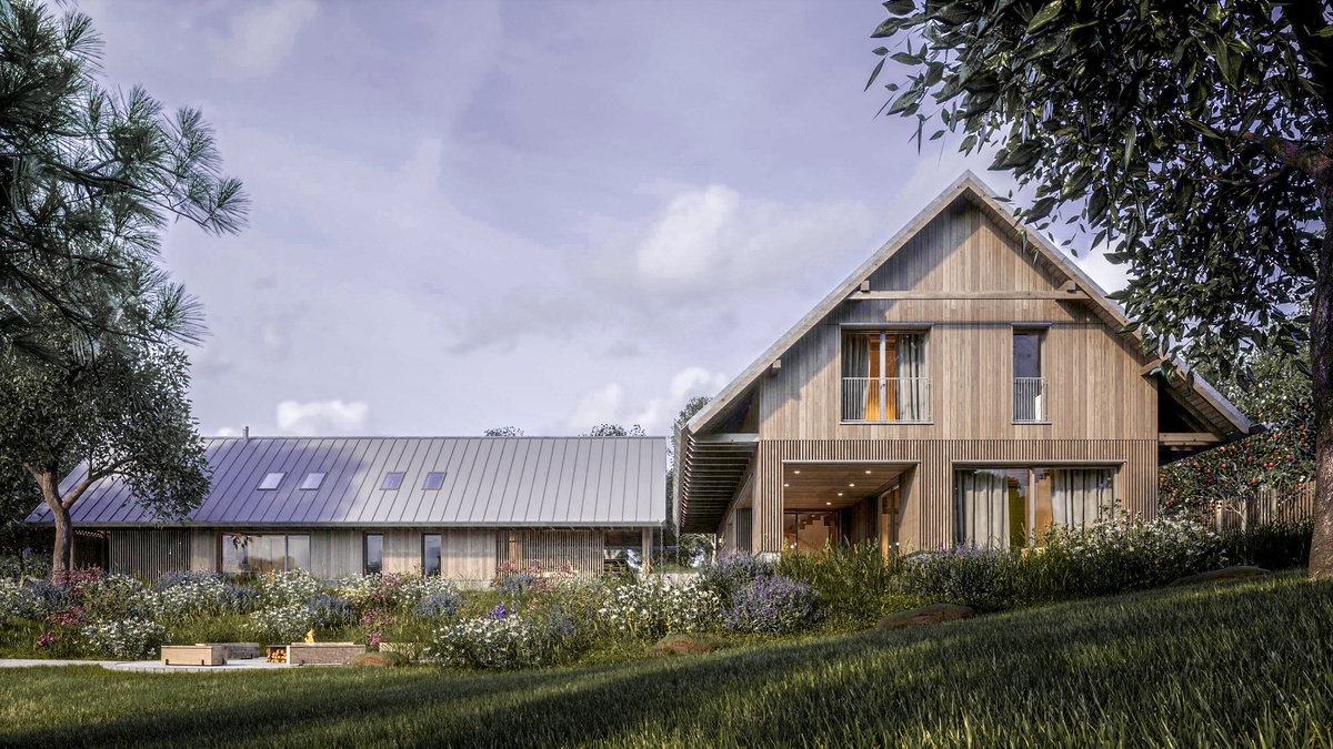 großes autarakes Haus - unabhängig auf dem Lande wohnen