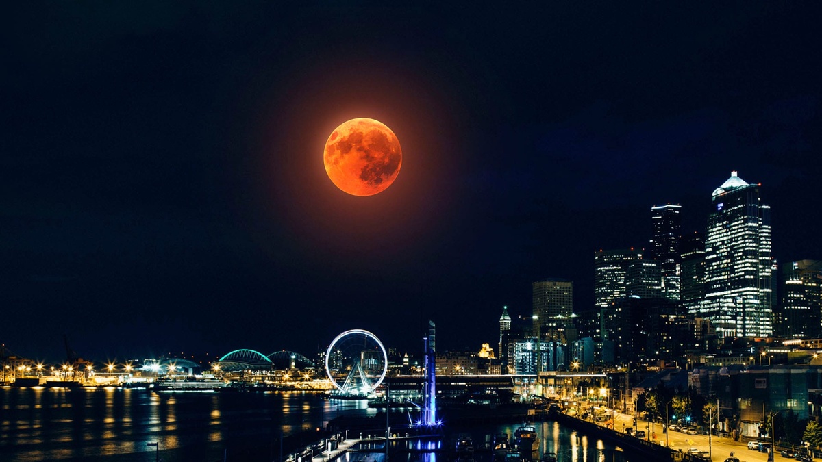 Den Blutmond im März 2026 kann man an der Ostküste Nordamerikas sehen
