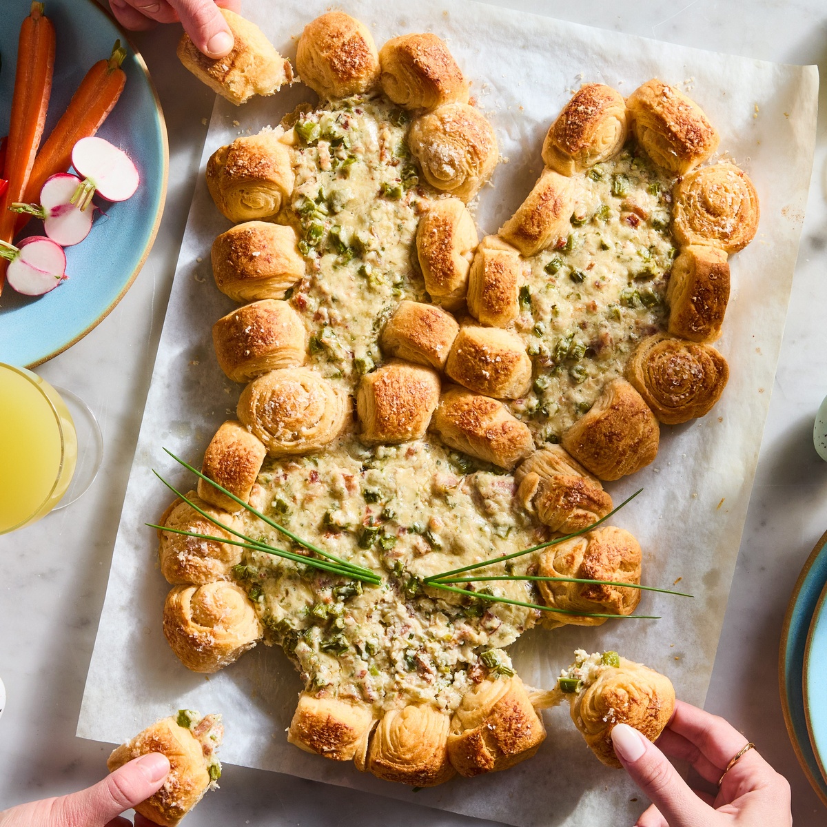 Osterdessert in Hasenform - interessante Idee