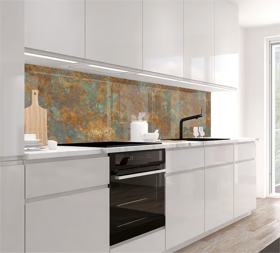 selbstklebende Küchenrückwand für mehr Stil Modernität