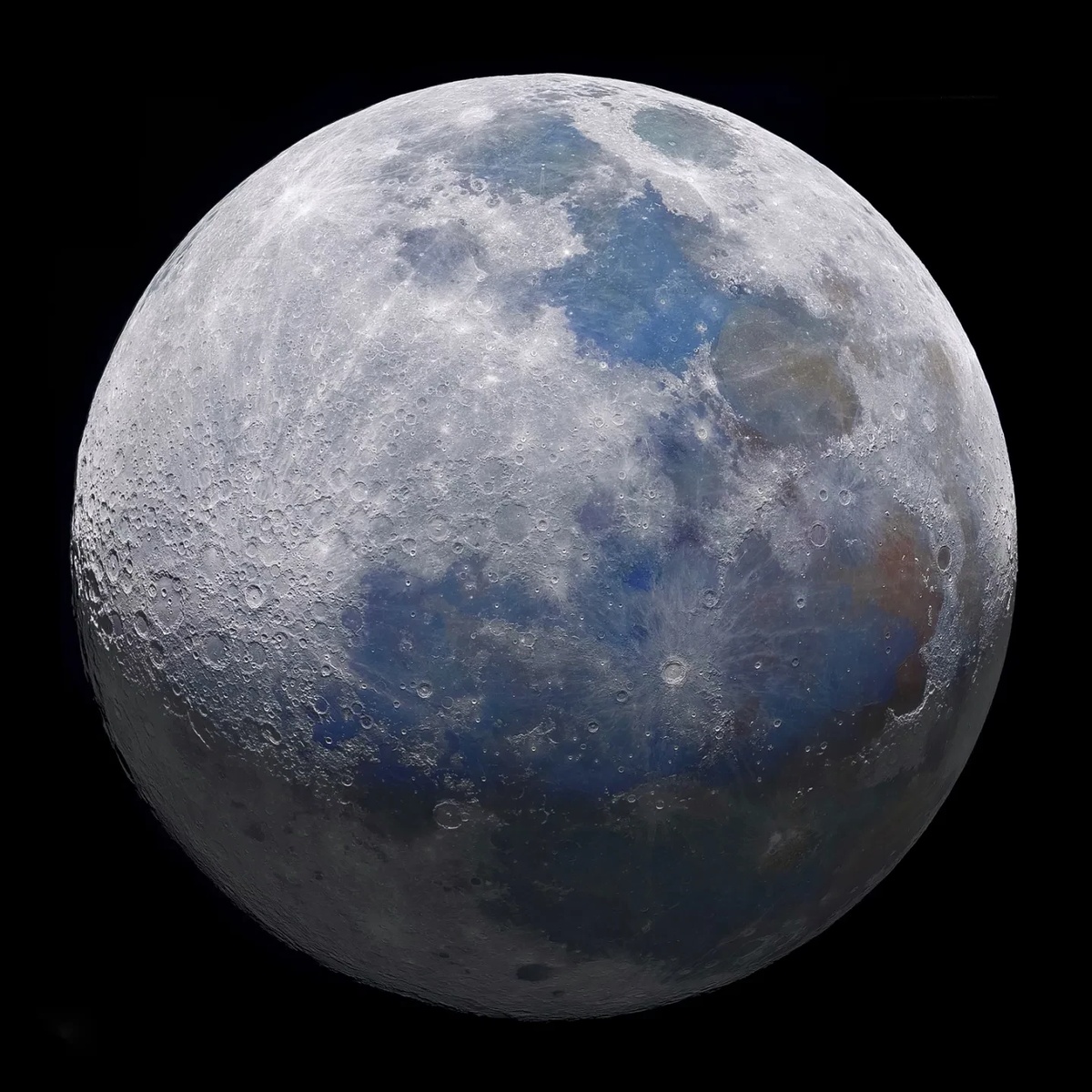 der Mond zeigt uns seine Mondphasen 