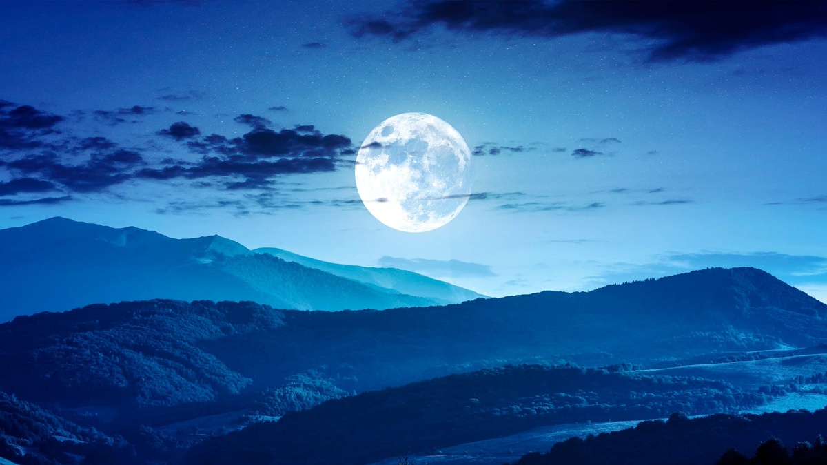 Blauer Mond - der zweite Vollmond im Mai 2026